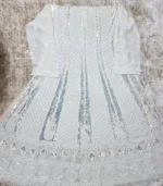 Noor Sequins Lucknowi Chikankari Anarkali - Image 2