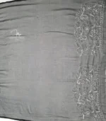 Black & White Georgette Saree - Image 4