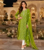 Green Mul Chanderi KD