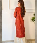 Rust Lucknowi Suit - Image 4