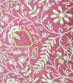 Strawberry Pink Tissue Anarkali Dupatta - Image 5
