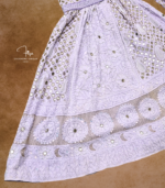 Lavender Bridal Gharara - Image 7