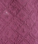 Burgundy Gents' Lucknowi Kurta Pajama - Image 3