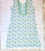 Sahar 3pc Unstitched Lucknowi Chikankari Cotton Suit - Image 2