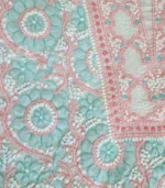 Gulnaar 3pc Unstitched Lucknowi Chikankari Cotton Suit - Image 4