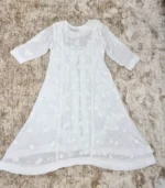 Long Kurta with attached Jacket - Image 2