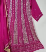 Unstitched Gulnaar Mirror Anarkali - Image 2