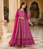 Unstitched Gulnaar Mirror Anarkali