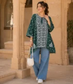 Dark Green Top