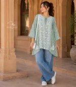 Sage Green Muslin Top