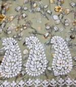 Sage Green Chikankari Kurta - Image 3