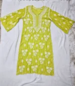 Lime Chikankari set - Image 4