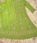 Unstitched Mehreen Georgette Anarkali - Image 3