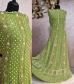 Unstitched Mehreen Georgette Anarkali - Image 2
