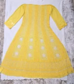 Unstitched Soorajmukhi Lucknowi Anarkali - Image 6