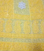 Unstitched Soorajmukhi Lucknowi Anarkali - Image 5