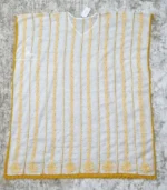 Yellow on White Kaftan - Image 3