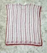 Red on White Kota Kaftan - Image 2