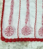Red on White Kota Kaftan - Image 3