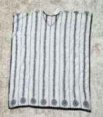 Black on White Kaftan - Image 3