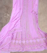 Candy Pink Chikankari Anarkali Set - Image 2