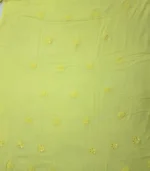 Yellow Mirror Work Chikankari Set - Image 5