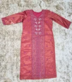 Gulnaar Rose Gold Chikankari Set - Image 2