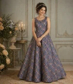 Noor Mehr A-Line Chikankari Set - Image 13