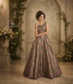Kurta Dupatta Gown - Image 9