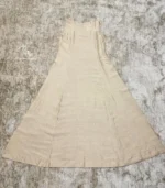 Organza Layered Chikankari Gown Set - Image 5