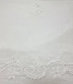 White Cotton Dupatta - Image 2