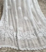 Floral Chiffon Dupatta - Image 4