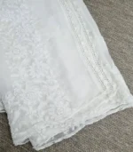 Floral Chiffon Dupatta - Image 3