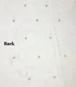 Unstitched Pastel Lucknowi Organza Suit - Image 5