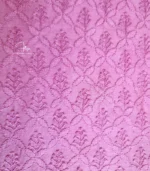 Unstitched Purple Lucknowi Chikankari Unisex Kurta Fabric - Image 4