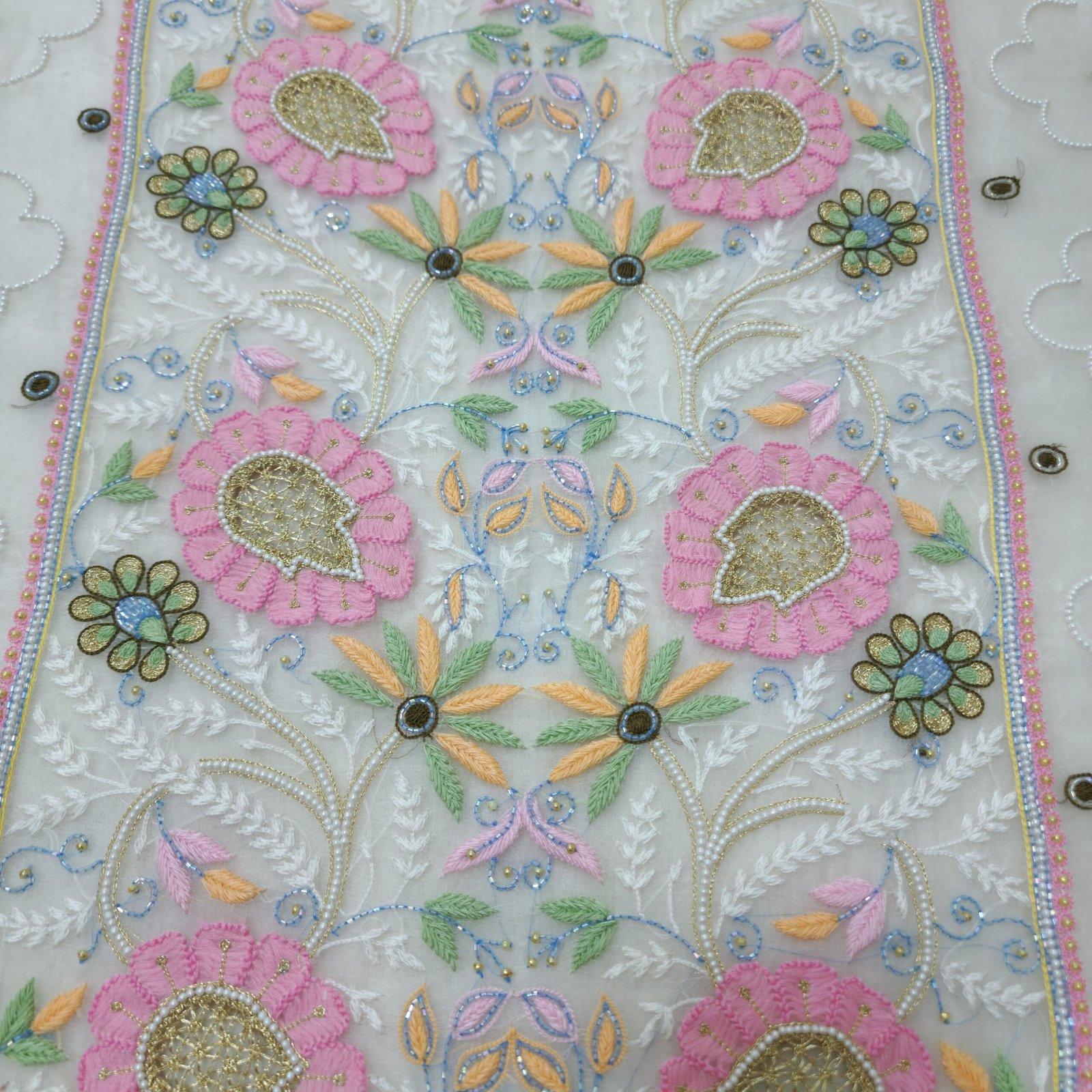 Shadow work chikankari