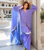 Light Purple Gharara Set