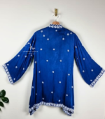 buy Satin shirt for women in Dubai. Lucknowi Chikankari top. Short Kurti in Dubai