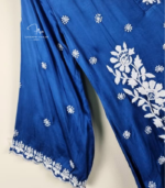 buy Satin shirt for women in Dubai. Lucknowi Chikankari top. Short Kurti in Dubai