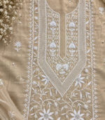 Unstitched Tissue Silk Kurta Dupatta